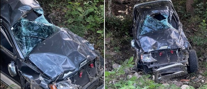 Conductor pierde el control y cae en quebrada en Morazán – El Universal SV