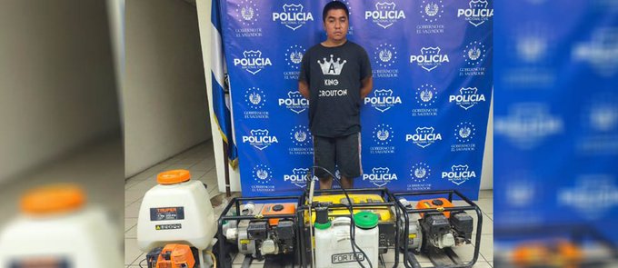 Capturan a sujeto que robo herramientas de una bodega – El Universal SV